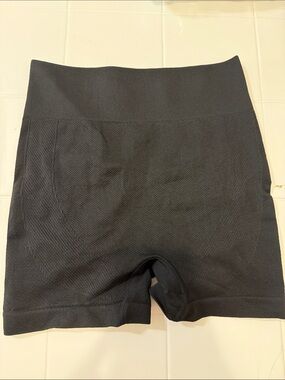 Black High-Waist Shaping Women’s Shorts